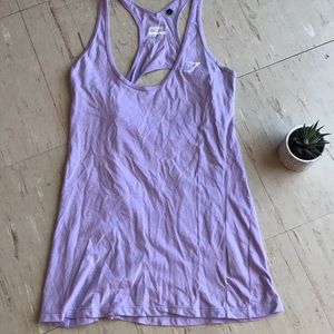 Gym shark Lavender tank